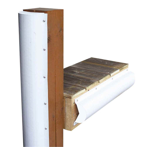Piling Bumper - One End Capped - 6' - White