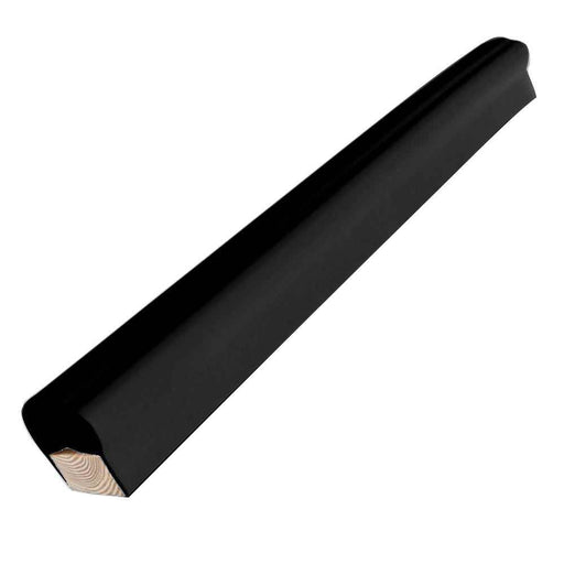 Piling Post Bumper - One End Capped - 6' - Black