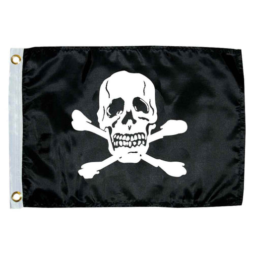 Buy Taylor Made 1818 Jolly Roger Boat Flag (12" x 18") - Marine Parts