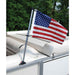 Buy Taylor Made 921 24' Pontoon Rail Pole And 12'X18' US Flag - Marine