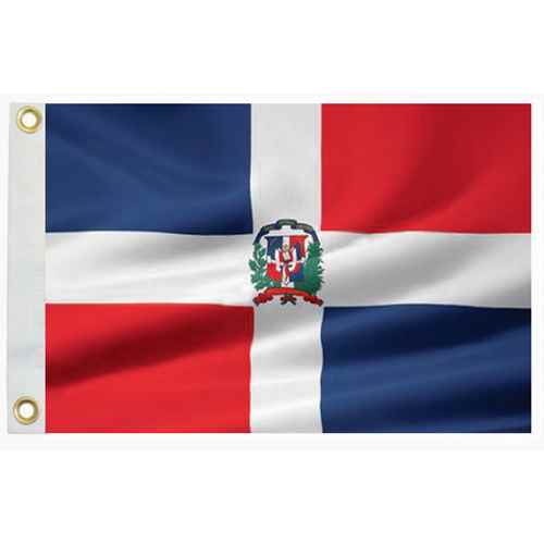Buy Taylor Made 93070 Dominican Republic Flag 12" x 18" Nylon - Boat