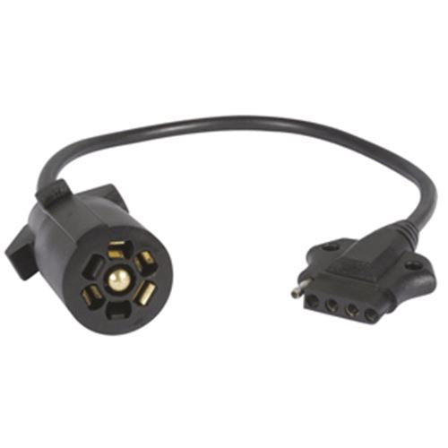  Buy Optronics A-57WH 5 Flat To 7 Round Adapter w/Cable - Towing