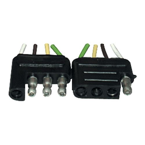 Buy Best Connection 2506F Connector 4-Way Flat 24' Kit - Towing Electrical